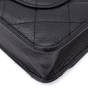 Chanel Wallet on Chain WOC Caviar Leder Schwarz GHW