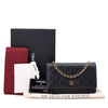 Chanel Wallet on Chain WOC Caviar Leder Schwarz GHW