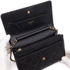 Chanel Wallet on Chain WOC Caviar Leder Schwarz GHW