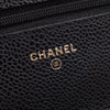 Chanel Wallet on Chain WOC Caviar Leder Schwarz GHW