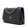 Chanel Wallet on Chain WOC Caviar Leder Schwarz GHW