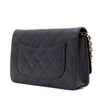 Chanel Wallet on Chain WOC Caviar Leder Schwarz GHW