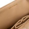 KEEP Chanel Classic Double Flag Bag Small Beige Lambskin GHW
