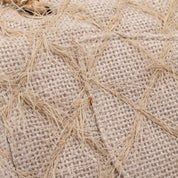 Chanel Classic Single Flap Medium Raffia Stroh Hellbeige GHW