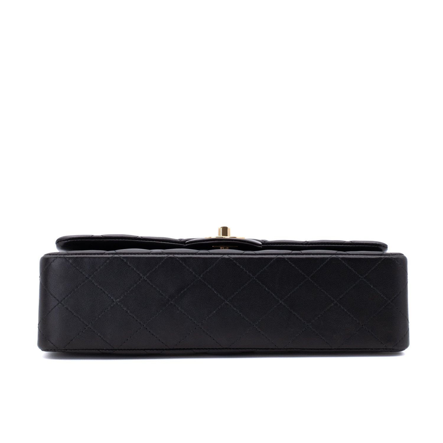 Chanel Classic Double Flap Medium Lammleder Schwarz GHW