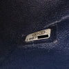 Chanel Classic Double Flap Medium Caviar Leder Dunkelblau PHW