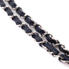 Chanel Classic Double Flap Medium Caviar Leder Dunkelblau PHW