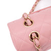 Chanel Classic Double Flap Bag Medium Caviar Sakura Pink 24k GHW