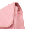 Chanel Classic Double Flap Bag Medium Caviar Sakura Pink 24k GHW