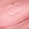 Chanel Classic Double Flap Bag Medium Caviar Sakura Pink 24k GHW