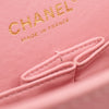 Chanel Classic Double Flap Bag Medium Caviar Sakura Pink 24k GHW