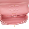 Chanel Classic Double Flap Bag Medium Caviar Sakura Pink 24k GHW