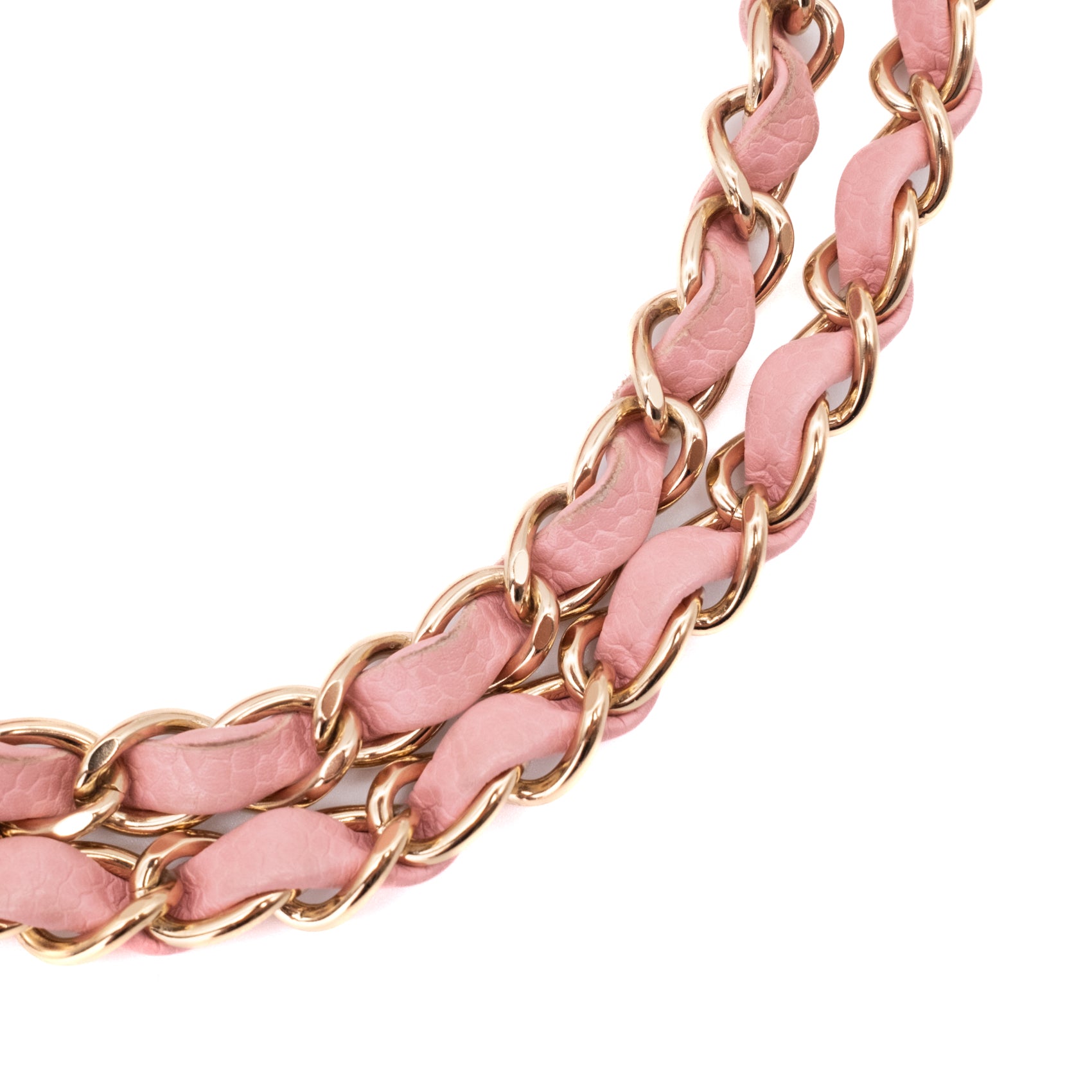 Chanel Classic Double Flap Bag Medium Caviar Sakura Pink 24k GHW