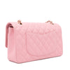 Chanel Classic Double Flap Bag Medium Caviar Sakura Pink 24k GHW