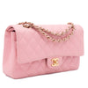 Chanel Classic Double Flap Bag Medium Caviar Sakura Pink 24k GHW