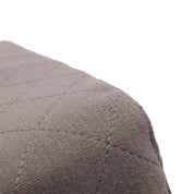 Chanel Classic Double Flap Medium Jersey Taupe Anthrazit PHW