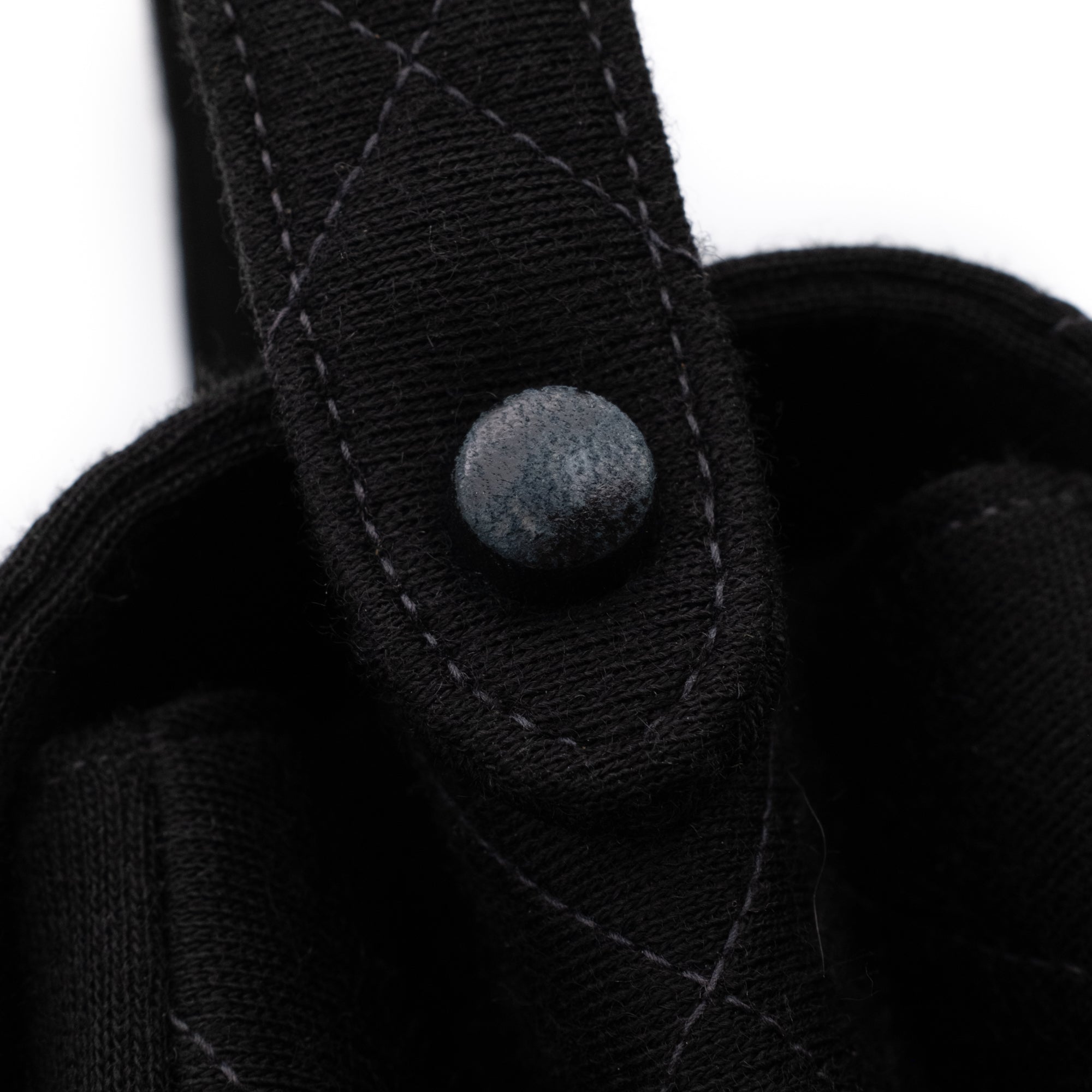 Chanel Classic Single Flap Medium Double Face Jersey Schwarz PHW