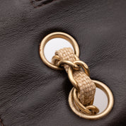 Chanel Classic Double Flap Medium Raffia Stroh Beige GHW