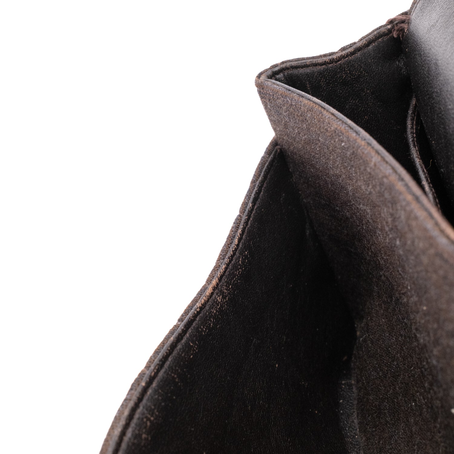 Chanel Classic Double Flap Medium Jersey Braun GHW