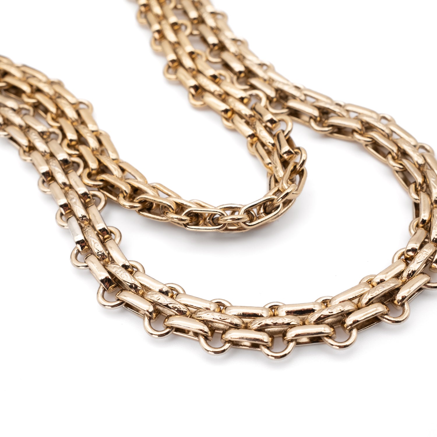 Chanel Classic Double Flap Medium Jersey Braun GHW