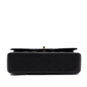 Chanel Classic Double Flap Medium Caviar Leder Schwarz GHW