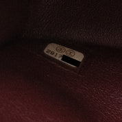 Chanel Classic Double Flap Medium Caviar Leder Schwarz GHW