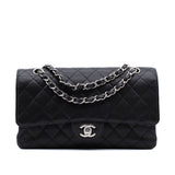 Chanel Classic Double Flap Medium Caviar Leder Schwarz PHW