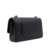 Chanel Classic Double Flap Medium Caviar Leder Schwarz PHW