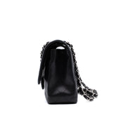 Chanel Classic Double Flap Medium Caviar Leder Schwarz PHW