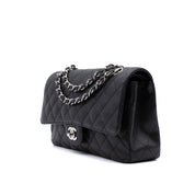 Chanel Classic Double Flap Medium Caviar Leder Schwarz PHW