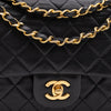 Chanel Classic Double Flap Medium Lambskin Black