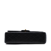 Chanel Classic Double Flap Medium Lammleder Schwarz