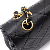 Chanel Classic Double Flap Medium Lammleder Schwarz