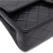 Chanel Classic Double Flap Medium Lammleder Schwarz