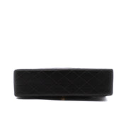 Chanel Classic Double Flap Medium Lammleder Schwarz GHW