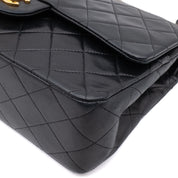 Chanel Classic Double Flap Medium Lammleder Schwarz