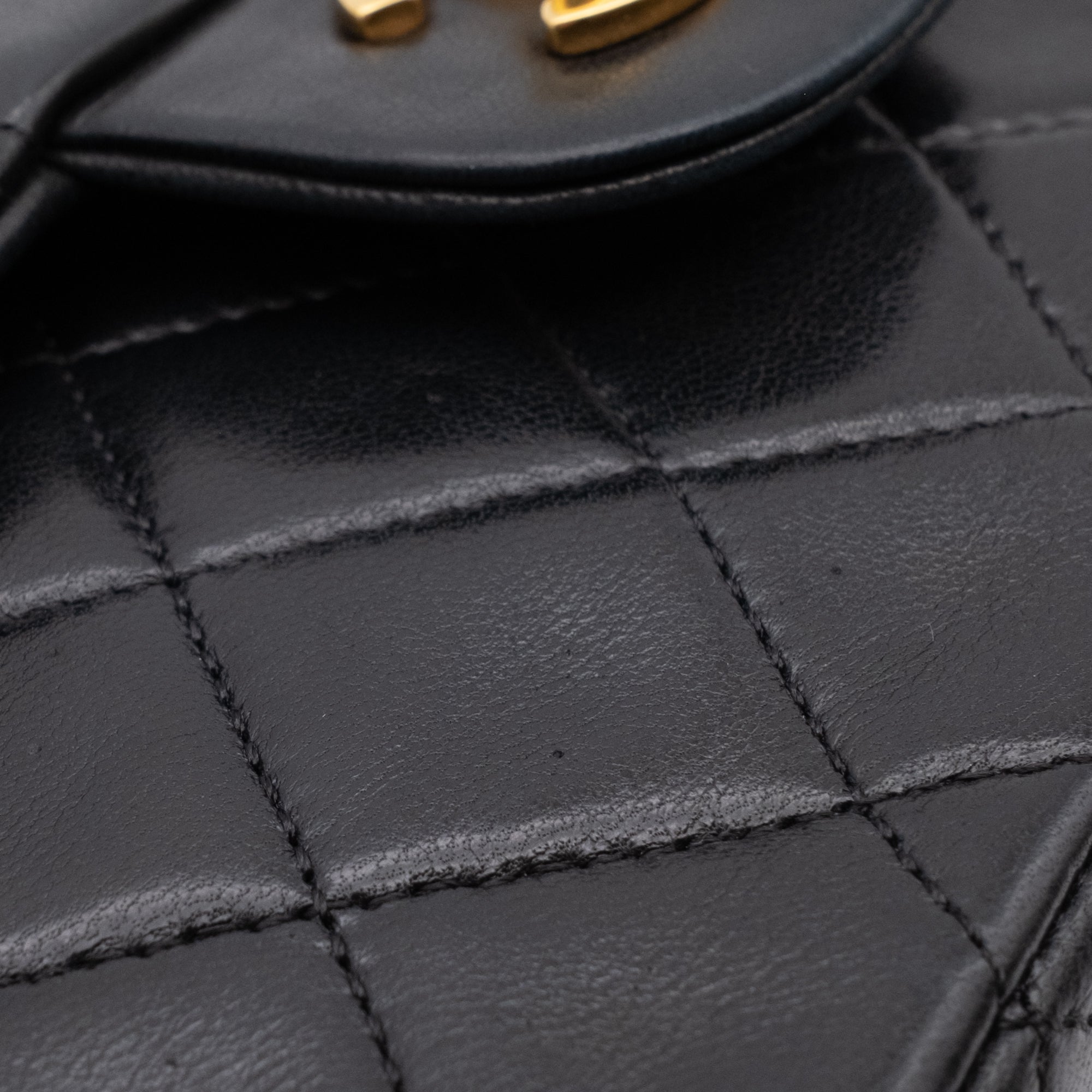 Chanel Classic Double Flap Medium Lammleder Schwarz