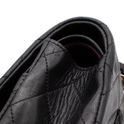 Chanel Classic Double Flap Medium Lammleder Schwarz GHW