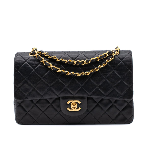 Chanel Classic Double Flap Medium Lambskin Black