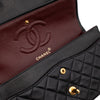 Chanel Classic Double Flap Medium Lambskin Black