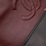Chanel Classic Double Flap Medium Lammleder Schwarz GHW