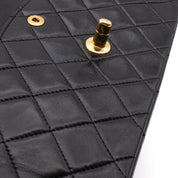 Chanel Classic Double Flap Medium Lammleder Schwarz