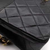 Chanel Classic Double Flap Medium Lammleder Schwarz
