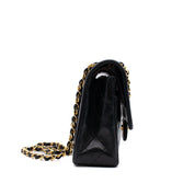 Chanel Classic Double Flap Medium Lammleder Schwarz