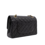 Chanel Classic Double Flap Medium Lammleder Schwarz GHW
