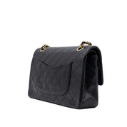 Chanel Classic Double Flap Medium Lammleder Schwarz
