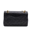 Chanel Classic Double Flap Medium Lambskin Black