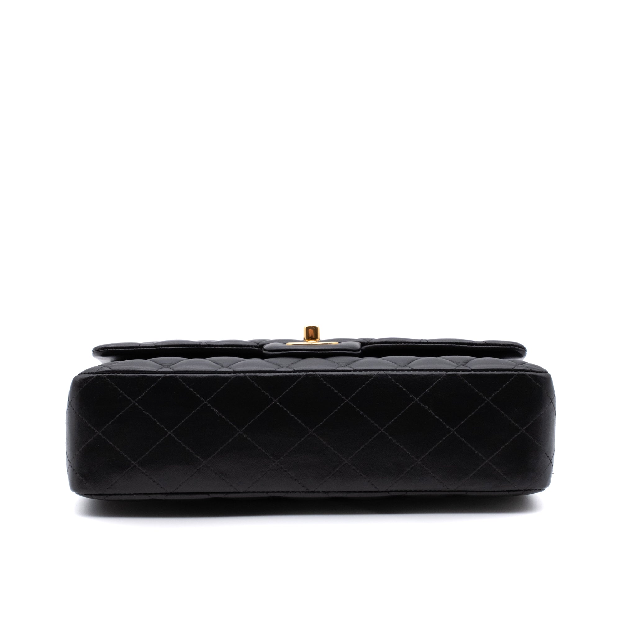 Chanel Classic Double Flap Medium Lambskin Black