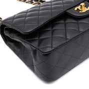 Chanel Classic Double Flap Medium Lambskin Black