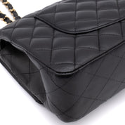 Chanel Classic Double Flap Medium Lambskin Black